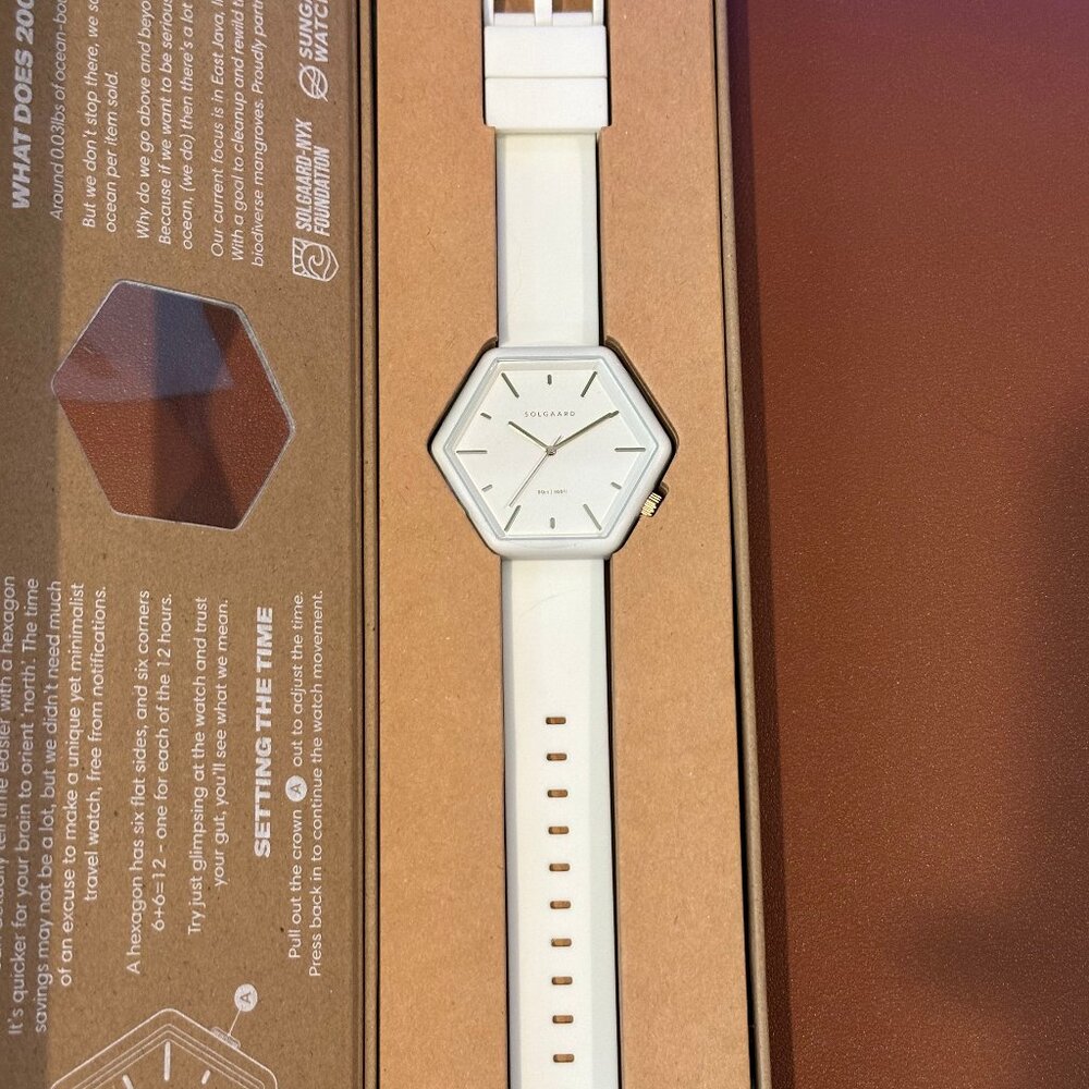 Solgaard Shoreline Watch (2024 Edition) White & Rose Gold